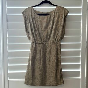Rebecca Minkoff Gold Sequin Dress